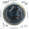 Image 1 : 1980 Silver Arctic Territories Centennial Dollar