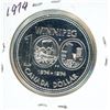 Image 2 : 1874-1974 Silver Winnipeg Centennial Dollar