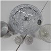Image 2 : 2 glasses,dish and salt and pepper shakers