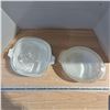 Image 2 : 2 glass dishes