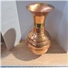 Image 1 : copper coated vase