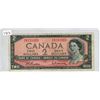 Image 1 : 1954 Canadian Two Dollar Bill.