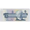 Image 1 : 1986 Canadian Five Dollar Bill.