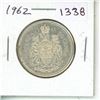 Image 1 : 1962 Canadian Silver 50 cent coin.