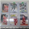 Image 1 : 6 hockey cards