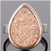 Image 6 : DRUZY QUARTZ STERLING SILVER LADIES RINGS