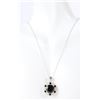 Image 2 : BLACK ONYX STERLING SILVER LADIES JEWELRY