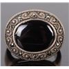 Image 7 : BLACK ONYX STERLING SILVER LADIES JEWELRY