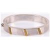 Image 1 : VINTAGE STERLING TAXCO HINGED BANGLE BRACELET