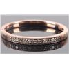 Image 1 : 10K ROSE GOLD DIAMOND LADIES RING