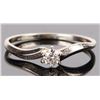 Image 1 : LADIES DIAMOND SOLITAIRE 10K YELLOW GOLD RING