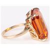 Image 2 : 36.90CT AGL SAPPHIRE 10K GOLD LADIES RING