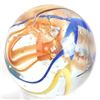 Image 3 : FIESTA COLORFUL HAND-BLOWN ART GLASS MARBLE
