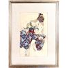 Image 1 : LEON BAKST ORIGINAL MIXED MEDIA BALLET "LA PERI"