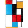 Image 1 : ORIGINAL " TABLEAU II"  AFTER PIET MONDRIAN CANVAS