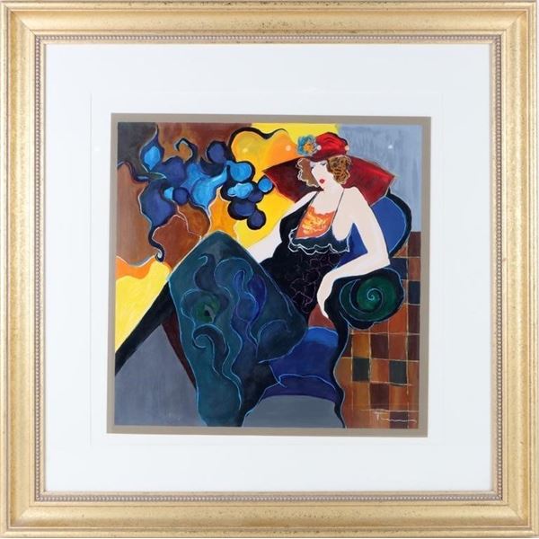 ITZCHAK TARKAY SIGNED PRINTER'S PROOF SERIGRAPH