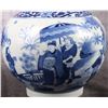 Image 4 : ANTIQUE CHINESE CHONGZHEN BLUE & WHITE VASE