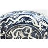 Image 2 : ANTIQUE BLUE & WHITE PORCELAIN CHINESE PLATE
