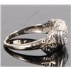 Image 2 : ANTIQUE 1920'S DIAMOND ART DECO 14K GOLD RING