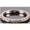 Image 2 : 14K WHITE GOLD DIAMOND ETERNITY BAND