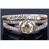 Image 2 : 2.13CTW 14K NATURAL  DIAMOND LADIES WEDDING SET