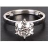 Image 7 : NATURAL 1.94CT VVS1 SOLITAIRE DIAMOND LADIES RING