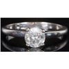 Image 1 : NATURAL 3/4 CARAT DIAMOND 14K SOLITAIRE RING - IGL