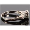 Image 2 : 0.52CTW. DIAMOND 14KT. WHITE GOLD LADIES RING