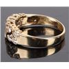 Image 2 : 14K YELLOW GOLD DIAMOND LADIES RING - 0.83 CTW
