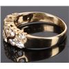 Image 3 : 14K YELLOW GOLD DIAMOND LADIES RING - 0.83 CTW