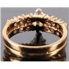 Image 3 : 14K YELLOW GOLD MARQUISE DIAMOND LADIES RING