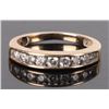 Image 1 : 14K YELLOW GOLD DIAMOND LADIES RING - 0.36CTW
