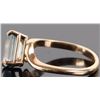 Image 2 : 1.0CT TOPAZ 14K YELLOW GOLD LADIES RING