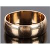 Image 1 : 14K YELLOW GOLD WEDDING BAND