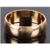 Image 3 : 14K YELLOW GOLD WEDDING BAND