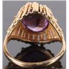 Image 3 : 3.5CT PURPLE IOLITE 14K YELLOW GOLD LADIES RING