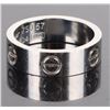 Image 2 : CARTIER 18K WHITE GOLD LOVE NE 5804 RING