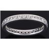 Image 2 : PLATINUM 0.51CTW ETERNITY STYLE WEDDING BAND