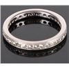 Image 3 : PLATINUM 0.51CTW ETERNITY STYLE WEDDING BAND