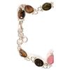 Image 8 : RAINBOW GEMSTONE STERLING SIVER BRACELETS