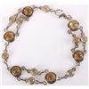 Image 1 : YELLOW CITRINE STERLING SILVER LADIES BRACELET