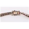 Image 4 : GENUINE RUBY STERLING SILVER LADIES BRACELET