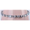 Image 2 : 11.0CTW BLUE TOPAZ STERLING SILVER LADIES BRACELET