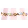 Image 3 : BEAUTIFUL ASSORTED GEMSTONE TENNIS BRACELET