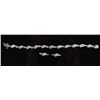 Image 2 : ~1.00CTW DIAMOND 10K WHITE GOLD LADIES BRACELET