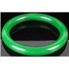 Image 1 : HIGH GRADE GREEN JADE HOLOLITH CHINESE BANGLE