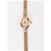 Image 4 : 14K YELLOW GOLD PB QUARTZ DIAMOND LADIES WATCH