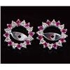 Image 1 : 14K GOLD .46CTW RUBY & 0.27CTW DIAMOND JACKETS