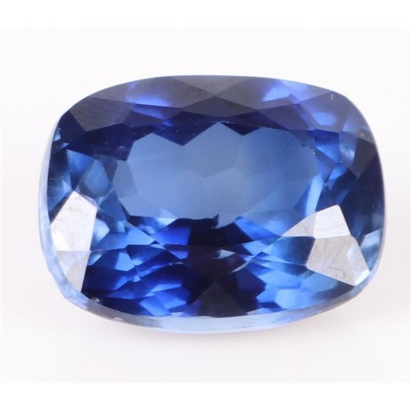 11.85CT CUSHION-CUT BLUE SAPPHIRE W/ EGL CERT