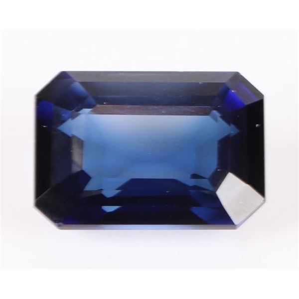 29.35CT EMERALD-CUT BLUE SAPPHIRE W/ EGL CERT